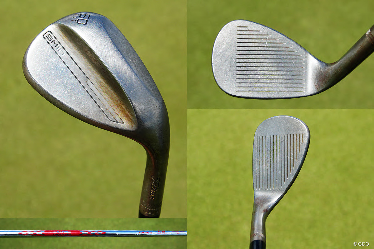 ロブウェッジには「ボーケイ SM10」のTグラインド