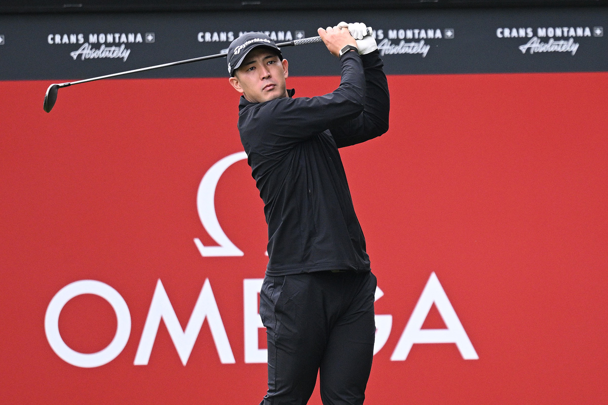 第1ラウンドを3アンダー「67」で完走した中島啓太（Stuart Franklin/Getty Images）