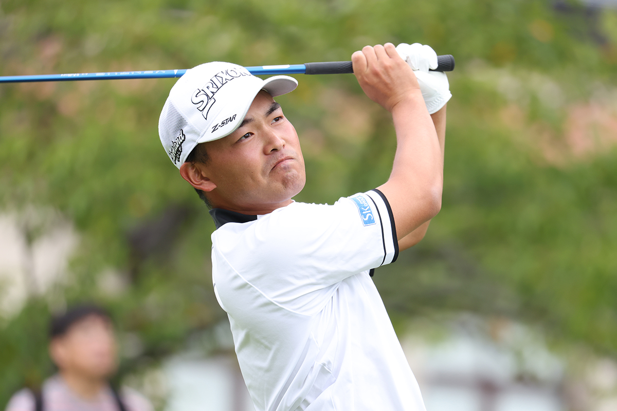 初優勝を目指す吉本翔雄(提供:JGTO)