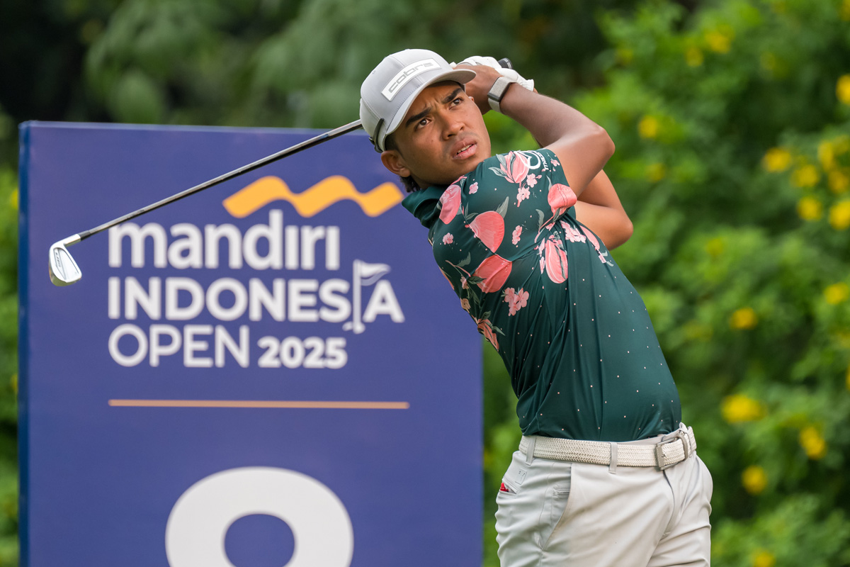 単独首位で第2ラウンドを終えたシャリフディン・アリフィン（提供：アジアンツアー）