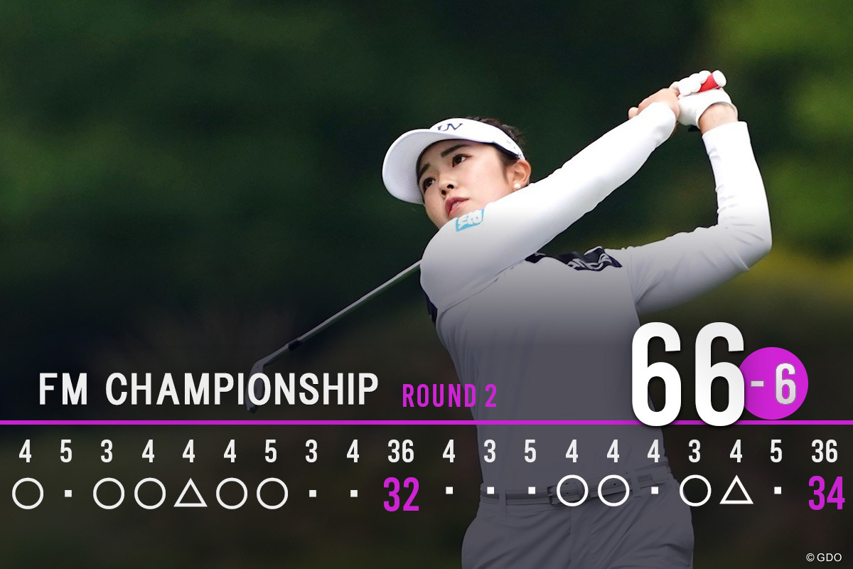 8バーディ、2ボギーの「66」