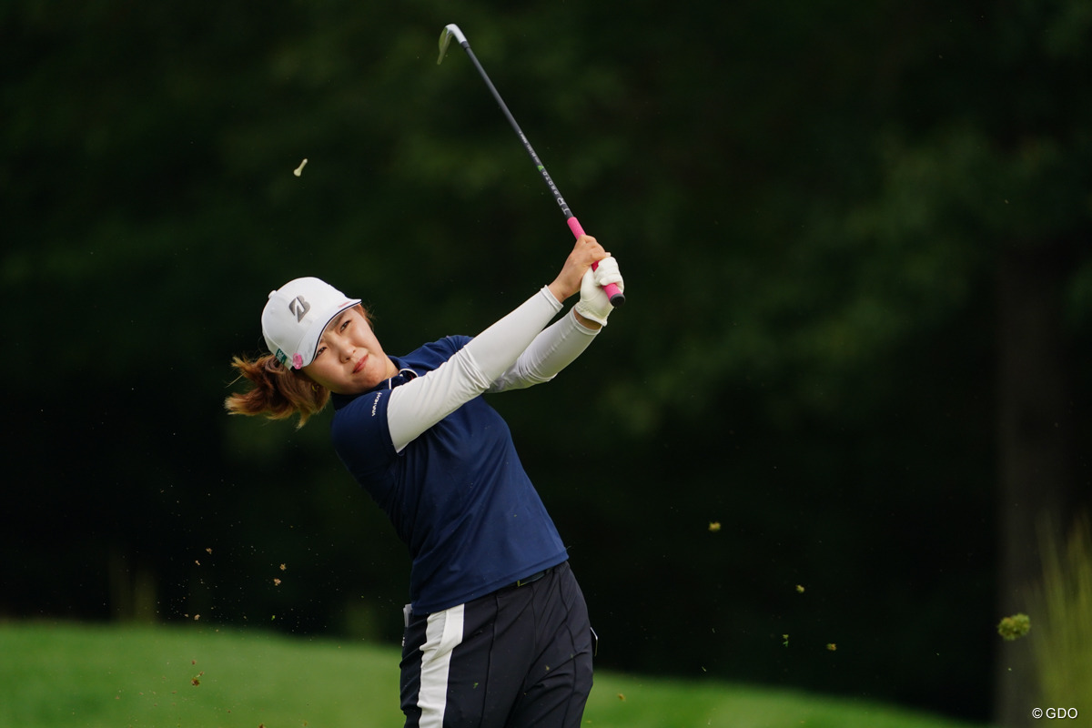 古江彩佳にもボールを打つときの悩みがあるのだ