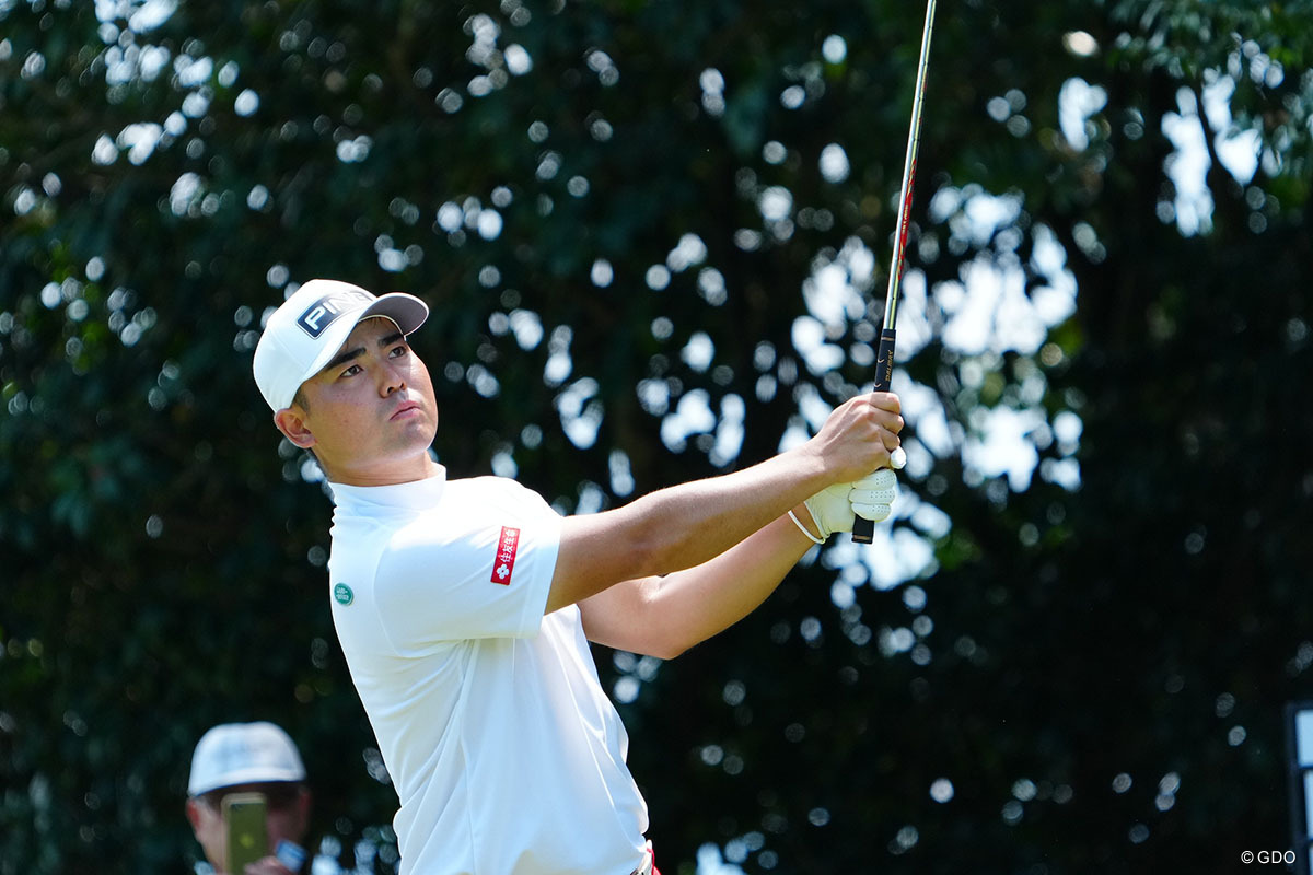 ツアー通算6勝目を狙う蝉川泰果