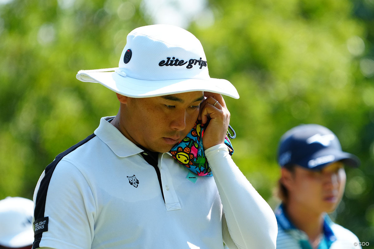 猛暑にグッタリか 2025年 Sansan KBCオーガスタゴルフトーナメント 3日目 池村寛世