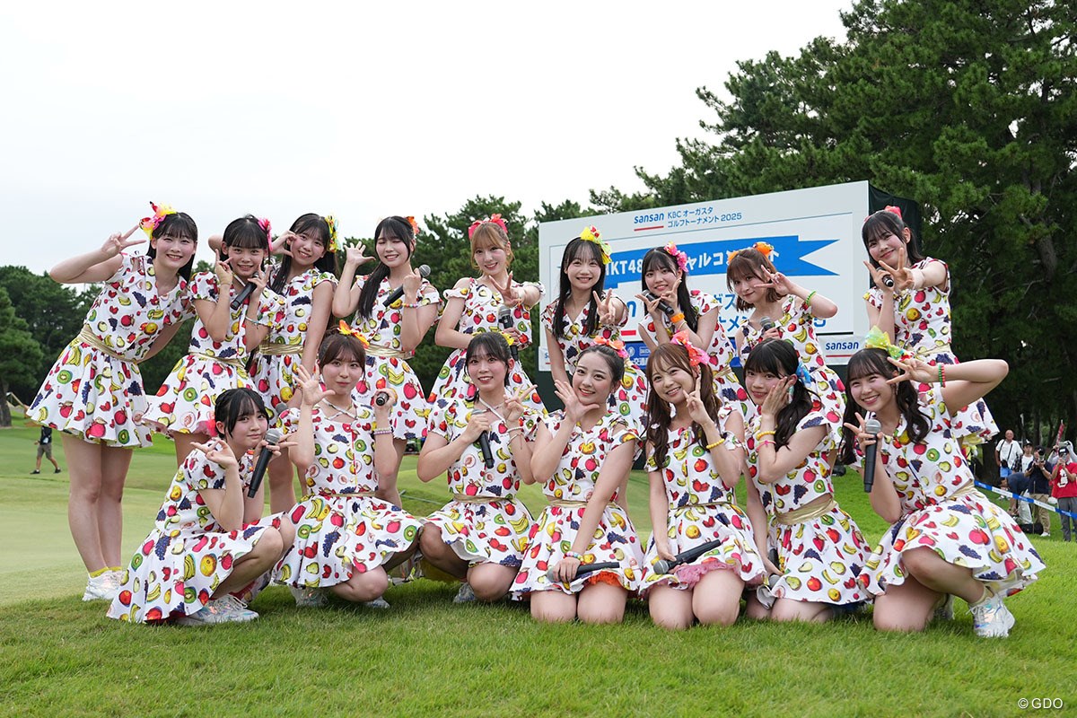 2025年 Sansan KBCオーガスタゴルフトーナメント 3日目 HKT48