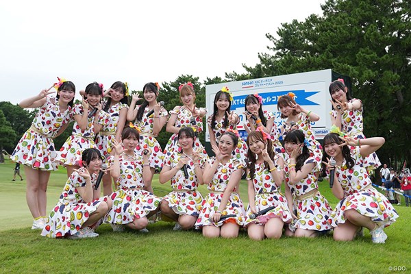 2025年 Sansan KBCオーガスタゴルフトーナメント 3日目 HKT48 大会を盛り上げた