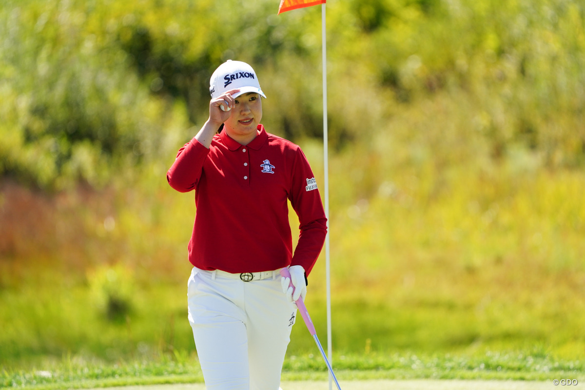 竹田麗央は午前中に畑岡奈紗、午後に古江彩佳＆山下美夢有とプレー