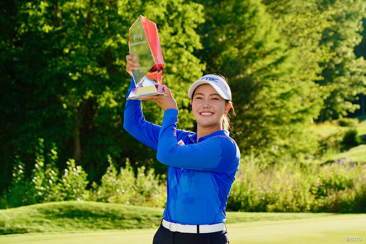 ルーキーのミランダ・ワンが初優勝。中国勢では3人目のツアー優勝者となった