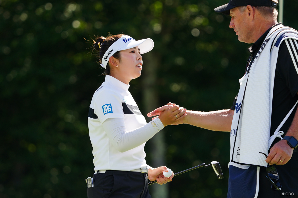 ショットが次第に安定した