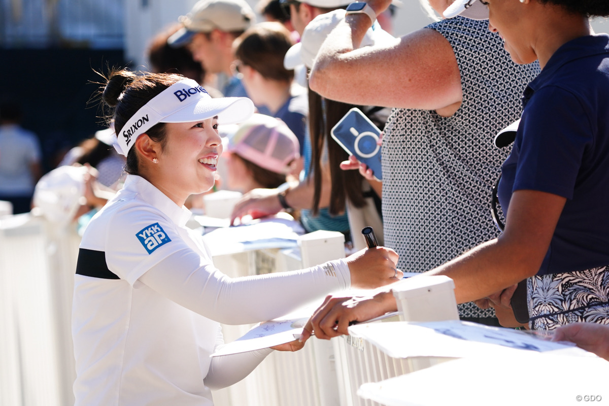 山下美夢有は最終日にチャージをかけてトップ10入り