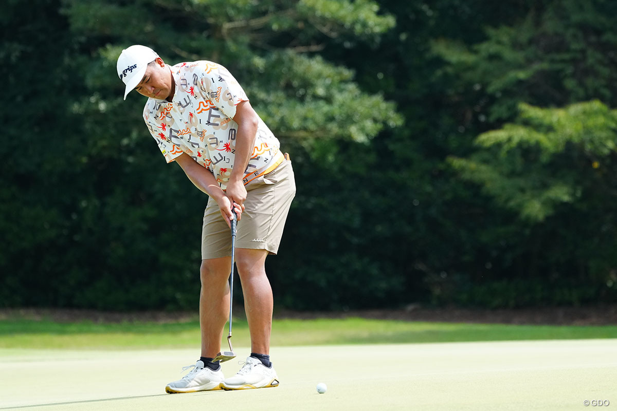 “キリンパター”でボギーは4日間4つだけ 契約フリー・小斉平優和の14本