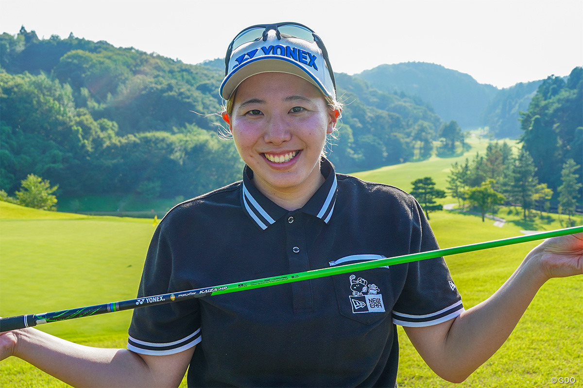 参加した18歳の青木琉花選手。憧れは岩井ツインズ