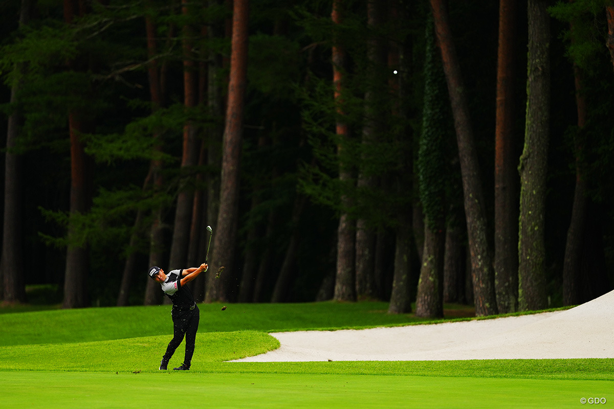 アイアンを替えて4試合目。今週はより軽量なシャフトに切り替えた