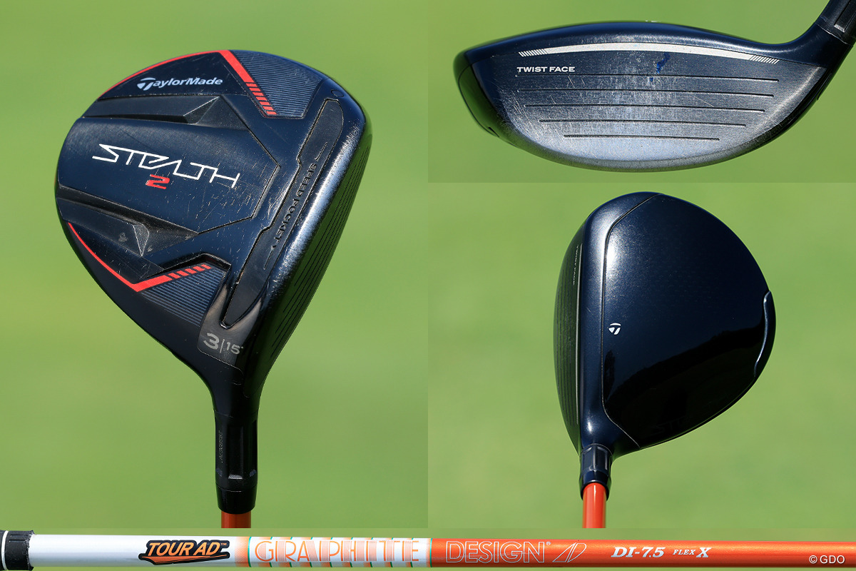 3Wと5Wはステルス2。3Wのシャフトはツアースペック