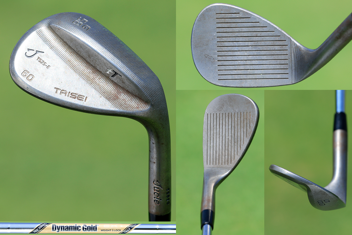 58度のロフトを2度寝かせた60度のウェッジ
