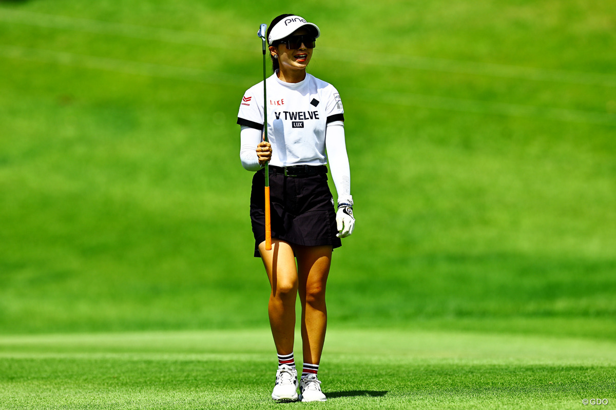 まっすぐ 2025年 ゴルフ5レディスプロゴルフトーナメント 2日目 藤田かれん