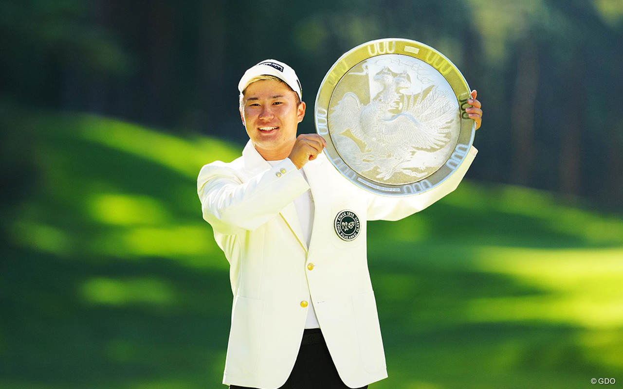 長野泰雅がツアー初優勝を飾った