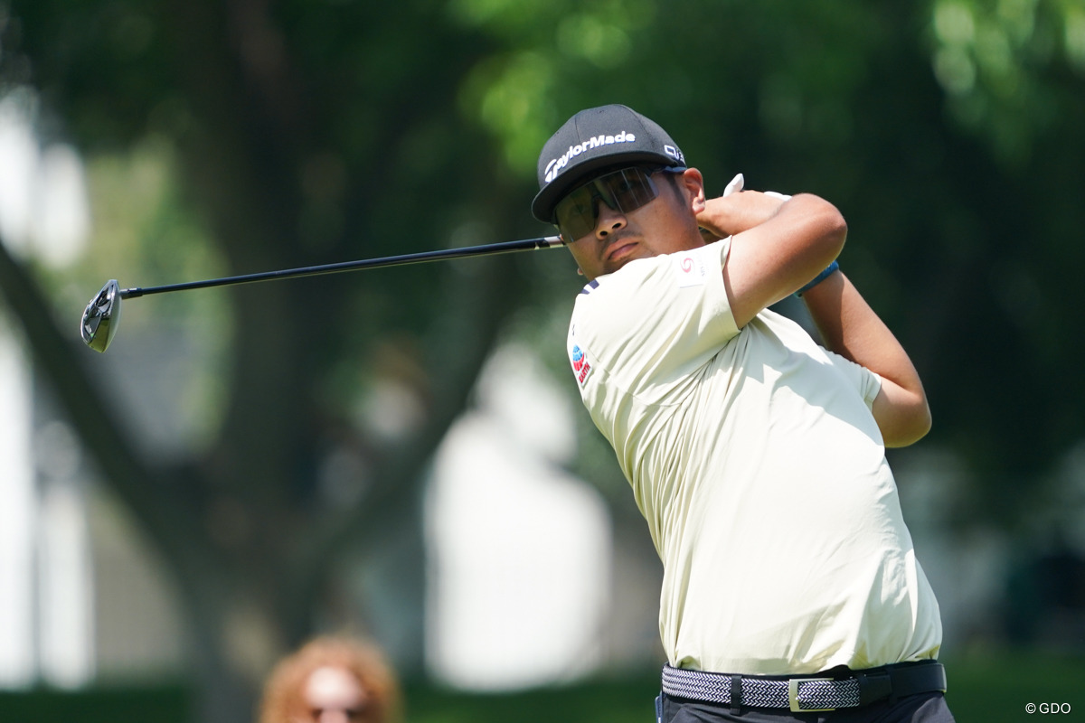 シグニチャーイベント出場圏内の60位以内を目指す久常涼