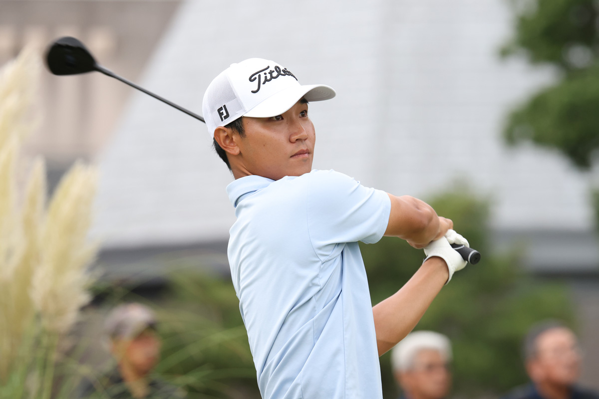 単独首位でスタートした山本大雅（提供：JGTO）