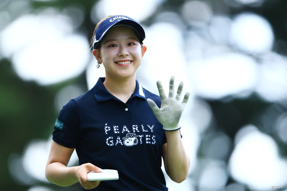 2025年 ソニー日本女子プロゴルフ選手権大会 初日 吉田鈴