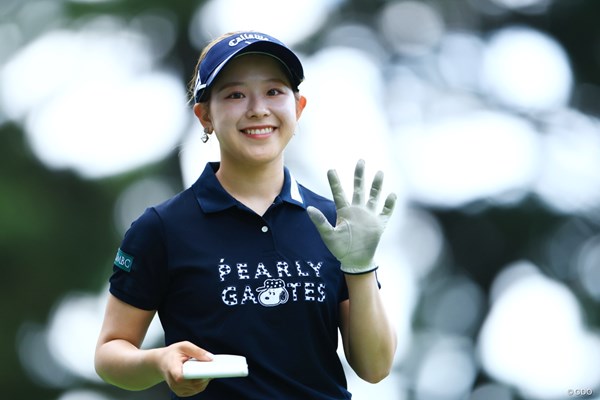 2025年 ソニー日本女子プロゴルフ選手権大会 初日 吉田鈴 スマイル鈴ちゃん