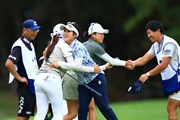 2025年 ソニー日本女子プロゴルフ選手権大会 初日 青木瀬令奈