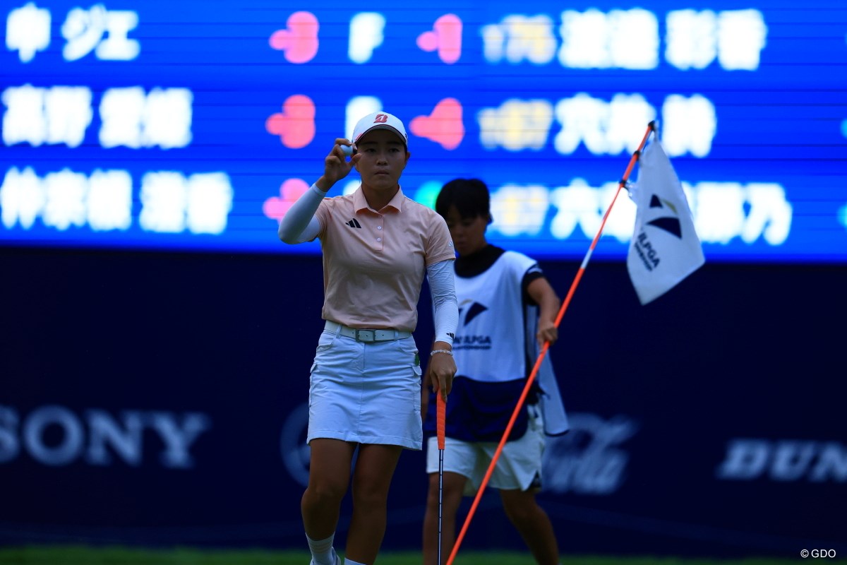 2025年 ソニー日本女子プロゴルフ選手権大会 2日目 佐藤心結