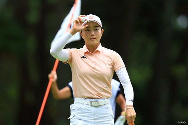 2025年 ソニー日本女子プロゴルフ選手権大会 2日目 佐藤心結 ナイスバーディ