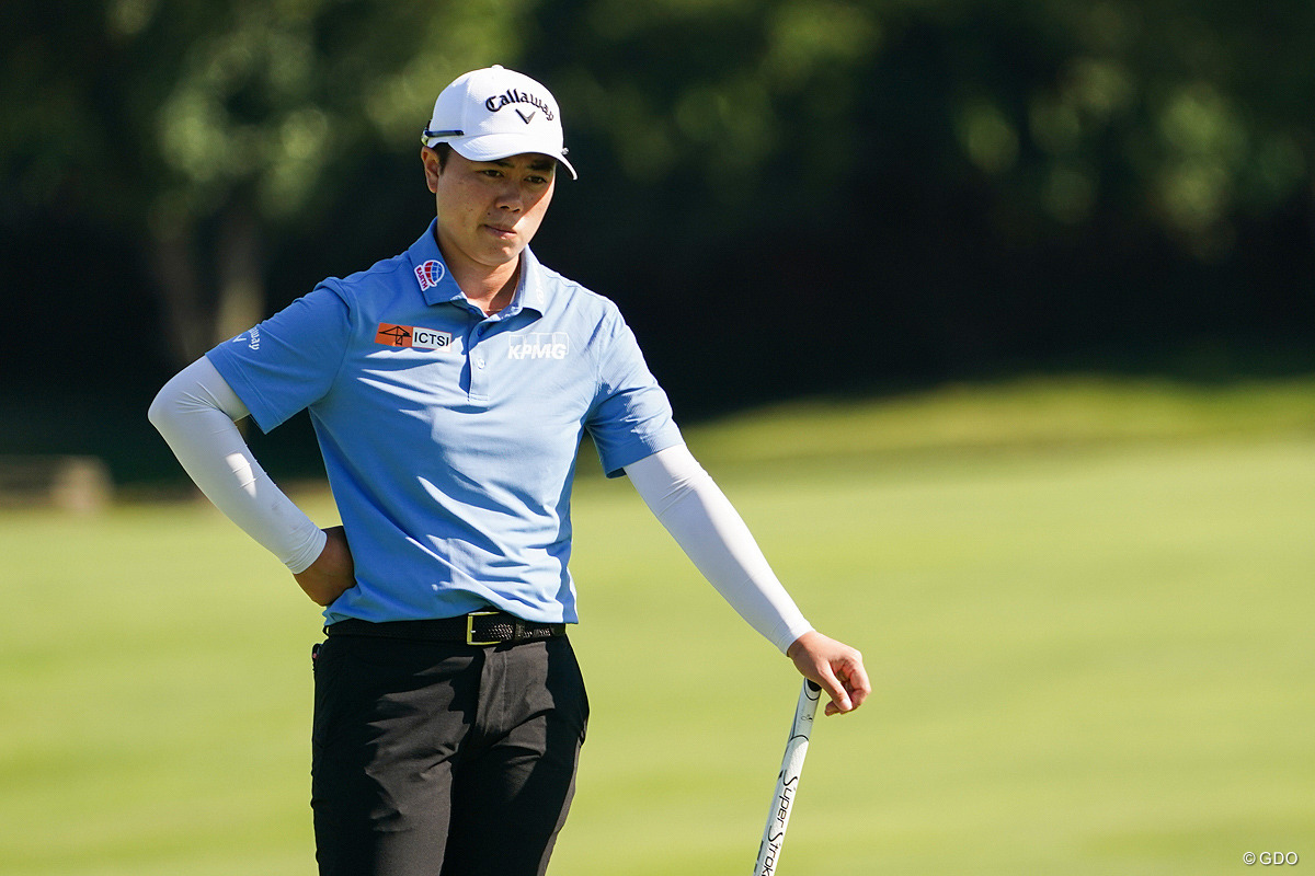 笹生優花は前半でハーフ「44」をたたくなど通算12オーバーで予選落ち