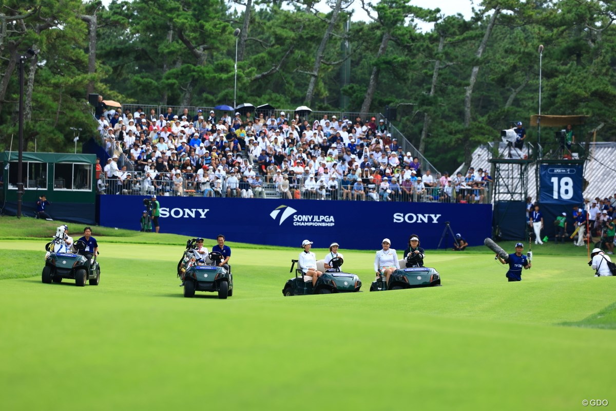 2025年 ソニー日本女子プロゴルフ選手権大会 4日目 金澤志奈・桑木志帆
