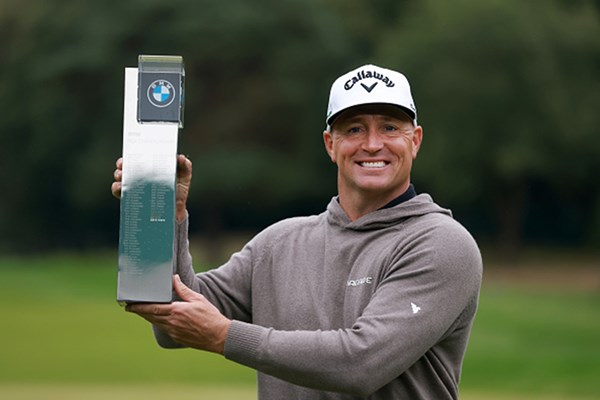 2025年 BMW PGA選手権 4日目 アレックス・ノレン 欧州ツアー12勝目を手にしたアレックス・ノレン（Warren Little/Getty Images）