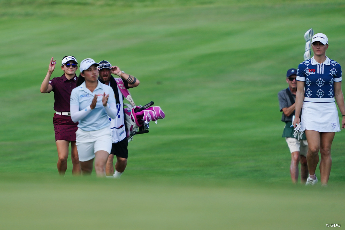 最終日最終組で貴重な経験を積んだ