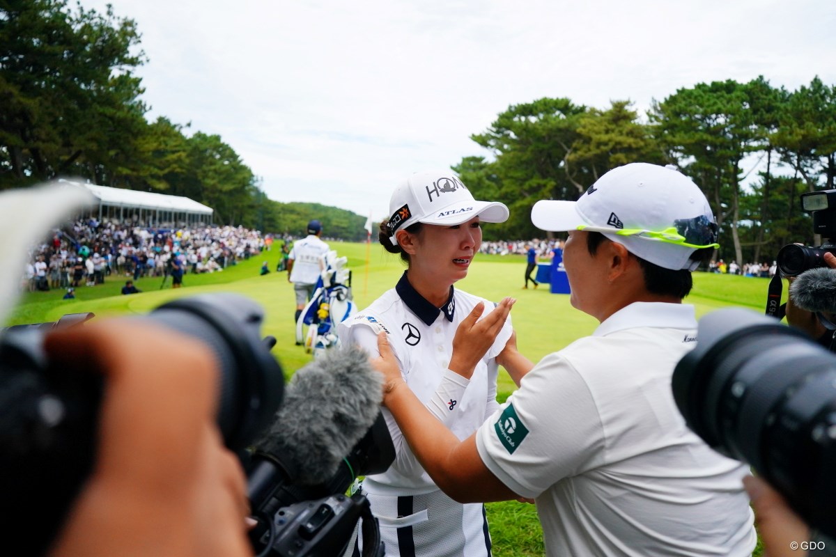 2025年 ソニー日本女子プロゴルフ選手権大会 最終日 申ジエ 金澤志奈