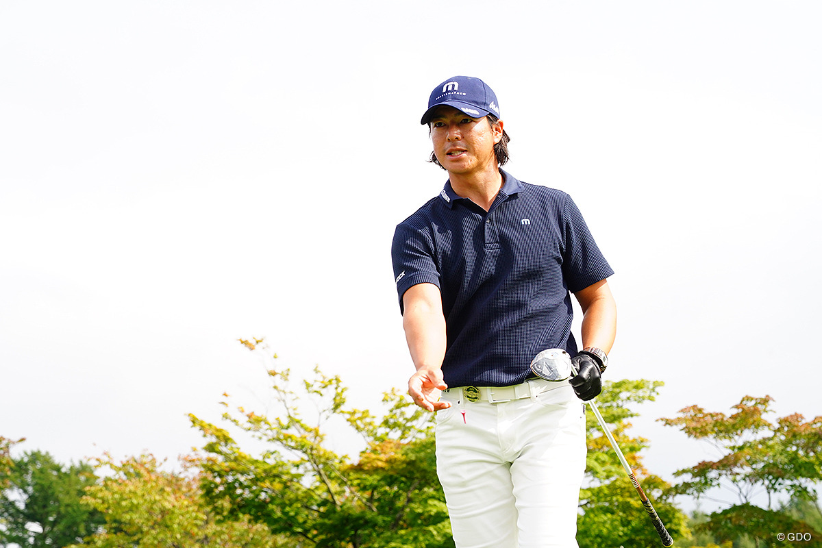 開幕前日はプロアマ戦に出場