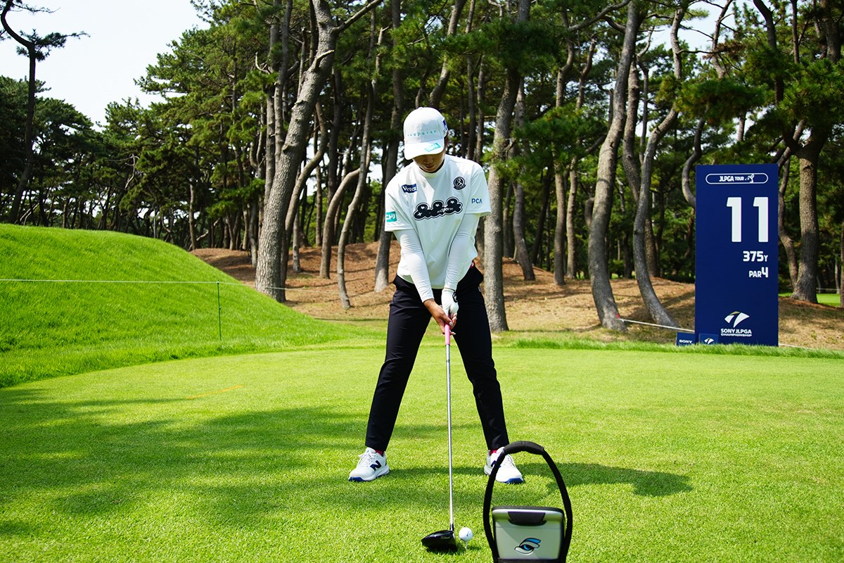 フェアウェイバンカーからの特打ち「早く陸に上がりたかった(笑)」スイングセルフ解説／櫻井心那 ソニー日本女子プロゴルフ選手権時のスイング