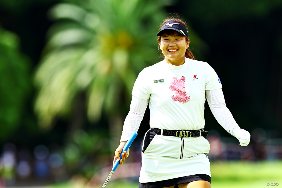 今日もニコニコです 2025年 住友生命Vitalityレディス 東海クラシック 初日 寺岡沙弥香