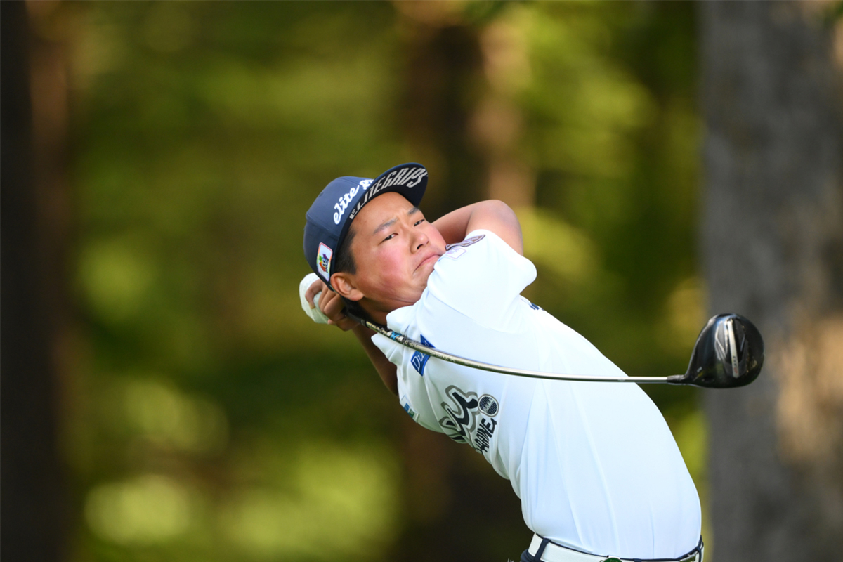 加藤金次郎は次週「15歳139日」でプロになる(C)JGTOimages