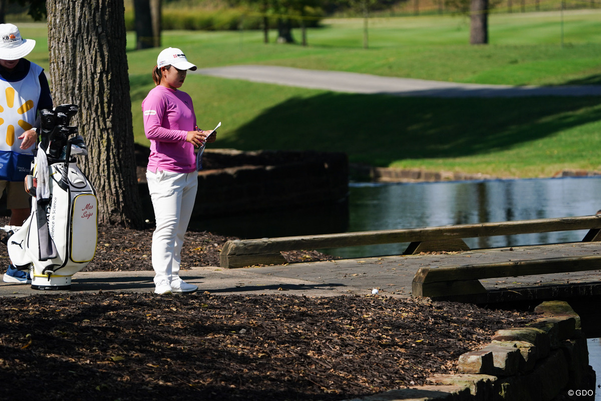 ボールが止まった場所はカート道でも救済はない