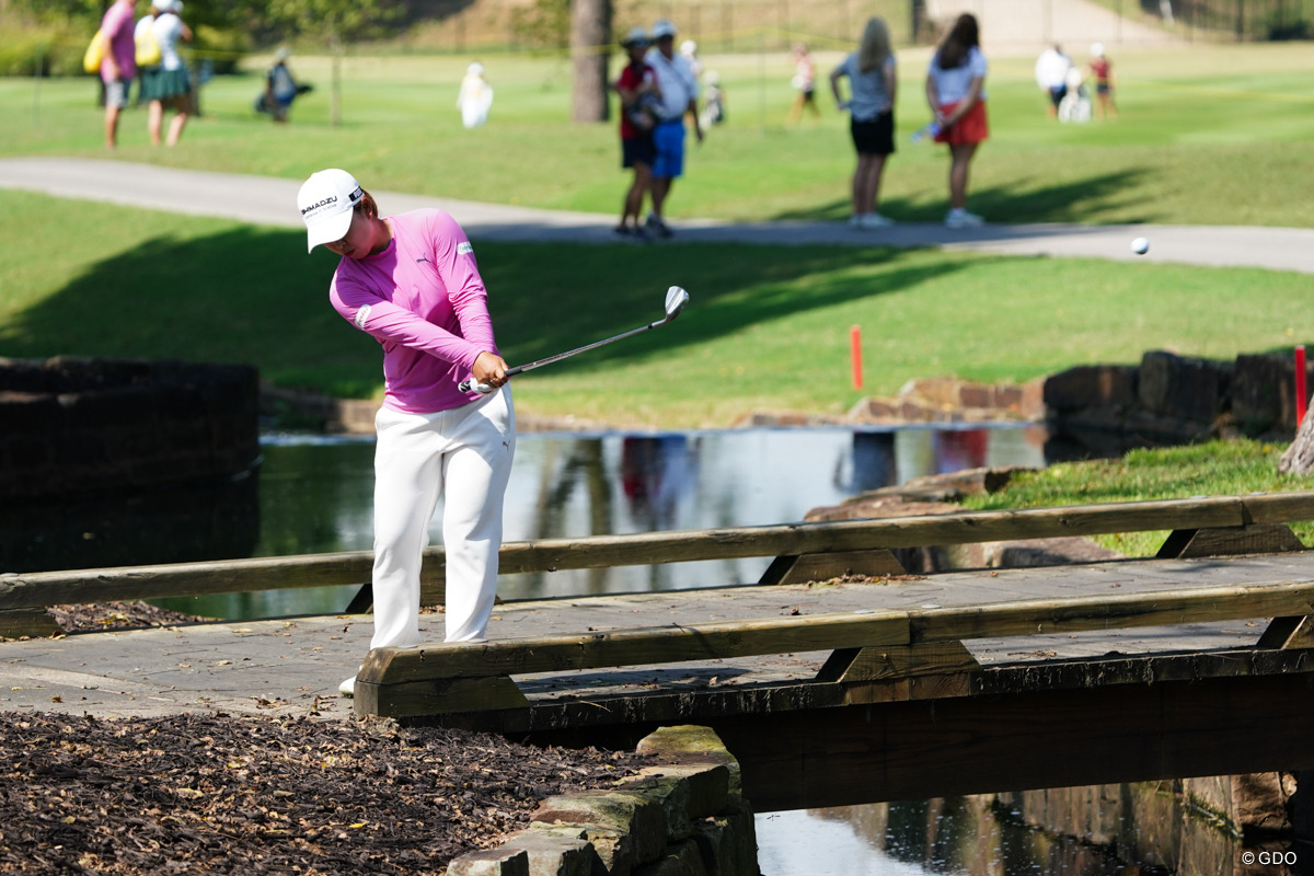 西郷真央はこの大ピンチをミラクルボギーで切り抜けた