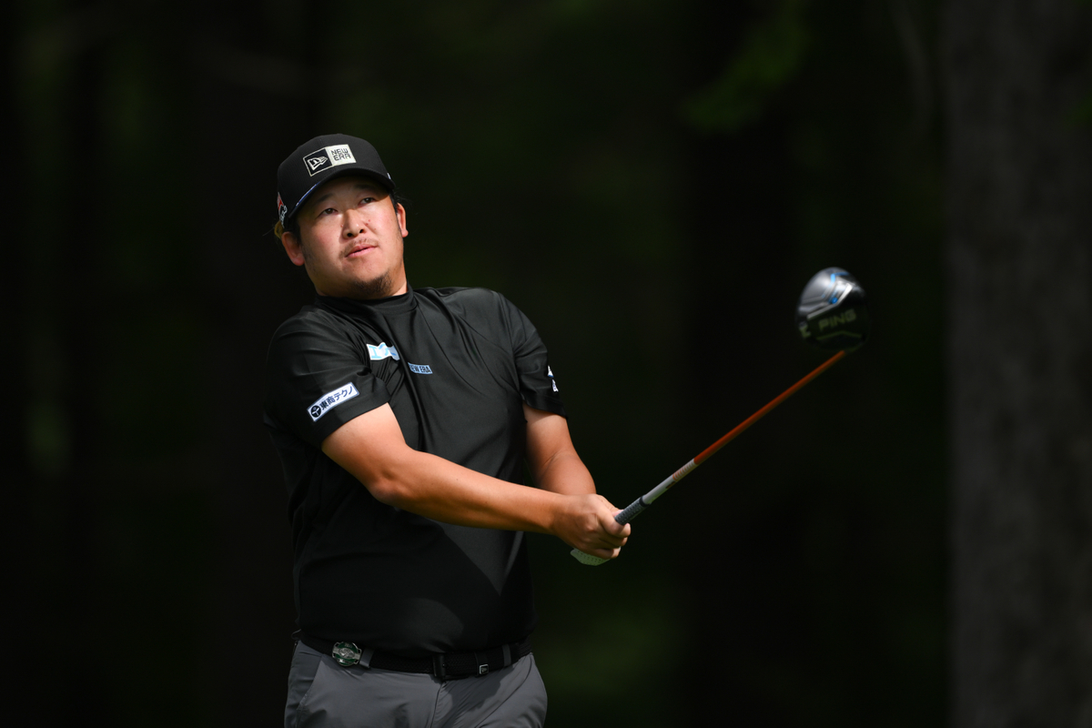 2022年に続く大会2勝目に王手をかけた大槻智春 (C)JGTOimages