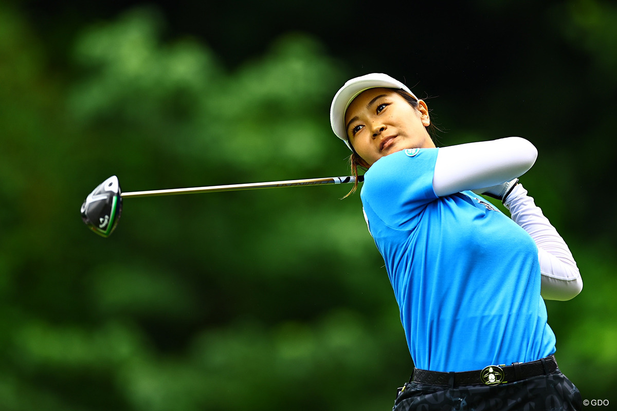 神谷そらのみ空 神谷そらとイ・ミニョンが首位 1打差に佐久間朱莉ら 【国内女子