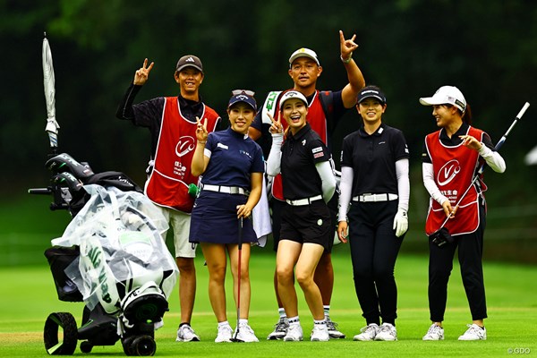 2025年 住友生命Vitalityレディス 東海クラシック 2日目 木村彩子 青木香奈子 木下彩 謎の集合写真
