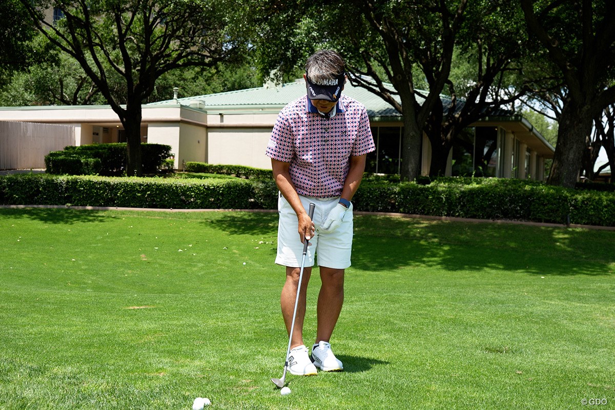 ディボット跡からはロフト多めがマスト【藤田寛之アプローチのレシピ#7／ディボット跡】