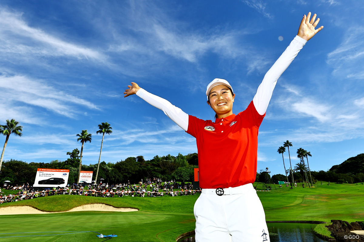 神谷そらのみ空 神谷そらとイ・ミニョンが首位 1打差に佐久間朱莉ら 【国内女子