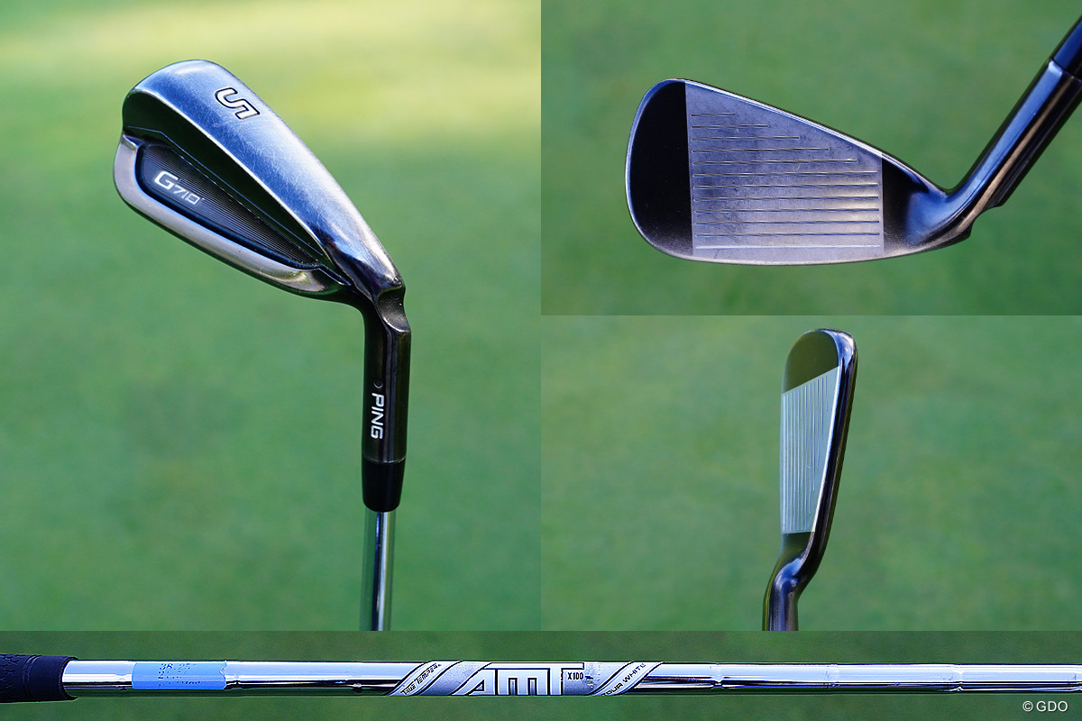 最も長いアイアンはG710
