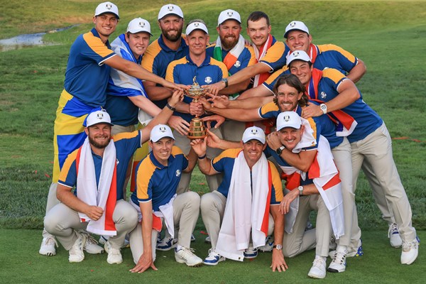 前回2023年大会は欧州選抜が通算15勝目を挙げた（David Cannon／Getty Images）