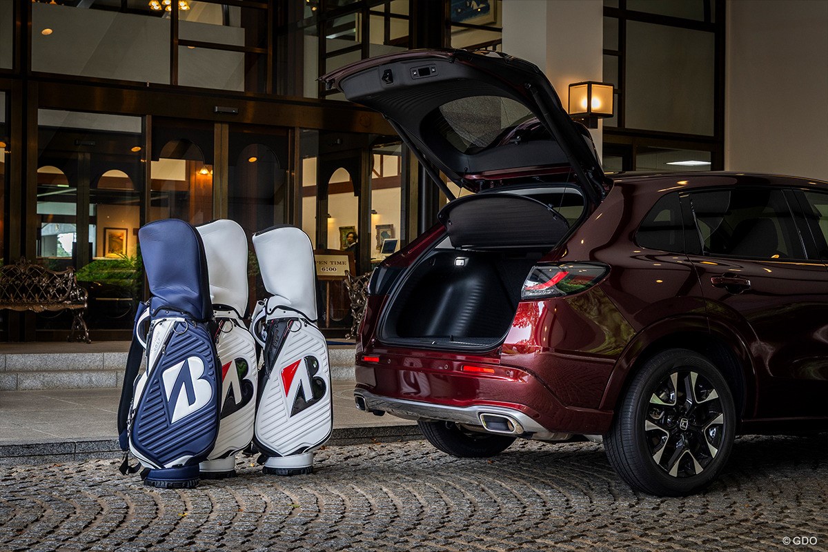 クルマはゴルフギアである ZR-Vにツアー型のキャディバッグを積んでみる