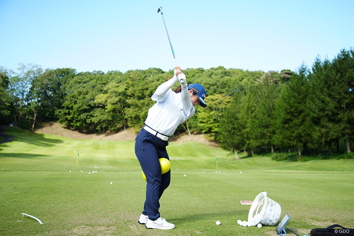 ヘチコを挟んで練習