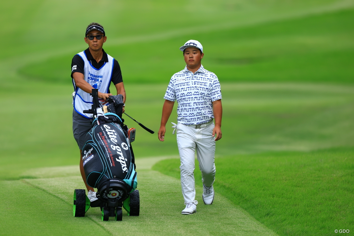 デビュー戦15歳 2025年 パナソニックオープンゴルフチャンピオンシップ 初日 加藤金次郎
