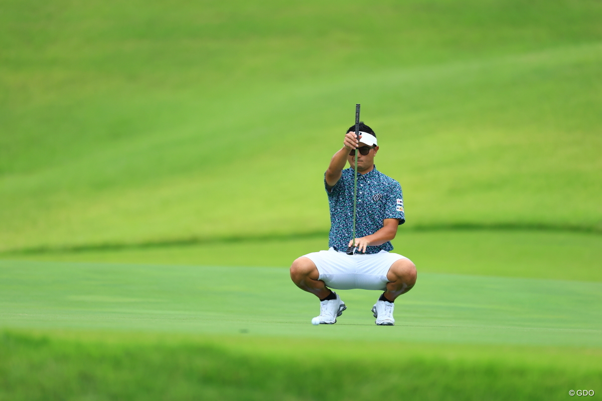 読ライン 2025年 パナソニックオープンゴルフチャンピオンシップ 初日 片岡大育